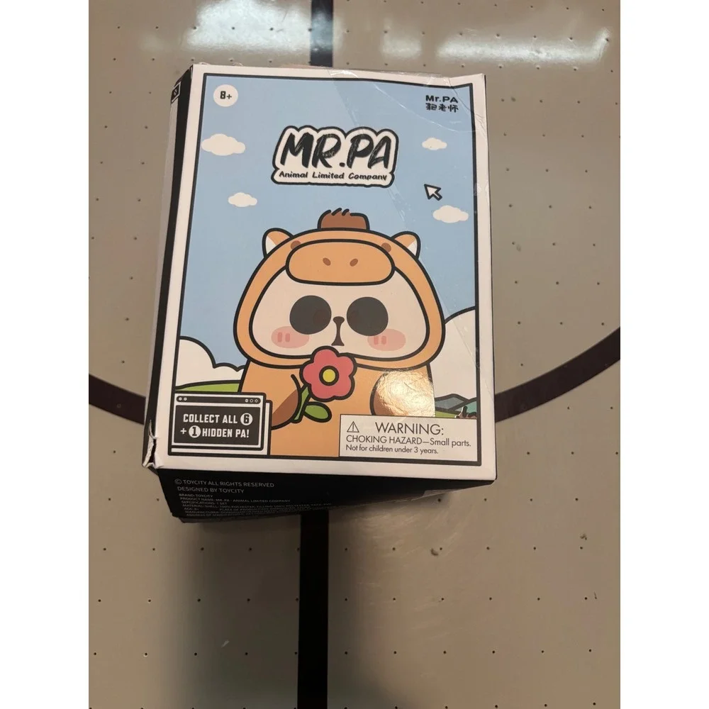 ToyCity Mr. Pa Animal Limited Company Blind Box Plush Figure Toy City Kawaii
